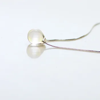 Clear 1pc Crystal Mermaid's Tear Drop Necklace 925-sterling-silver waterdrop Necklace | Natural Stone White for Women GTLX494
Clear 1pc Crystal Mermaid's Tear Drop Necklace 925-sterling-silver waterdrop Necklace | Natural Stone White for Women GTLX494