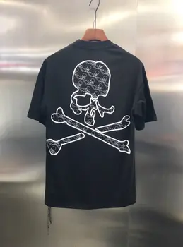 20ss MMJ t-shirt Summer skull three-dimensional Foam print short-sleeved MMJ top tees men women loose half-sleeved MMJ t-shirt
20ss MMJ t-shirt Summer skull three-dimensional Foam print short-sleeved MMJ top tees men women loose half-sleeved MMJ t-shirt