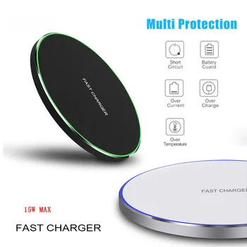 15W Qi Wireless Charger for iPhone X XS XR 8 Plus Huawei P30 P20 Pro Fast Wireless Charging Pad for Samsung S8 S9 S10 Xiaomi mi
15W Qi Wireless Charger for iPhone X XS XR 8 Plus Huawei P30 P20 Pro Fast Wireless Charging Pad for Samsung S8 S9 S10 Xiaomi mi
