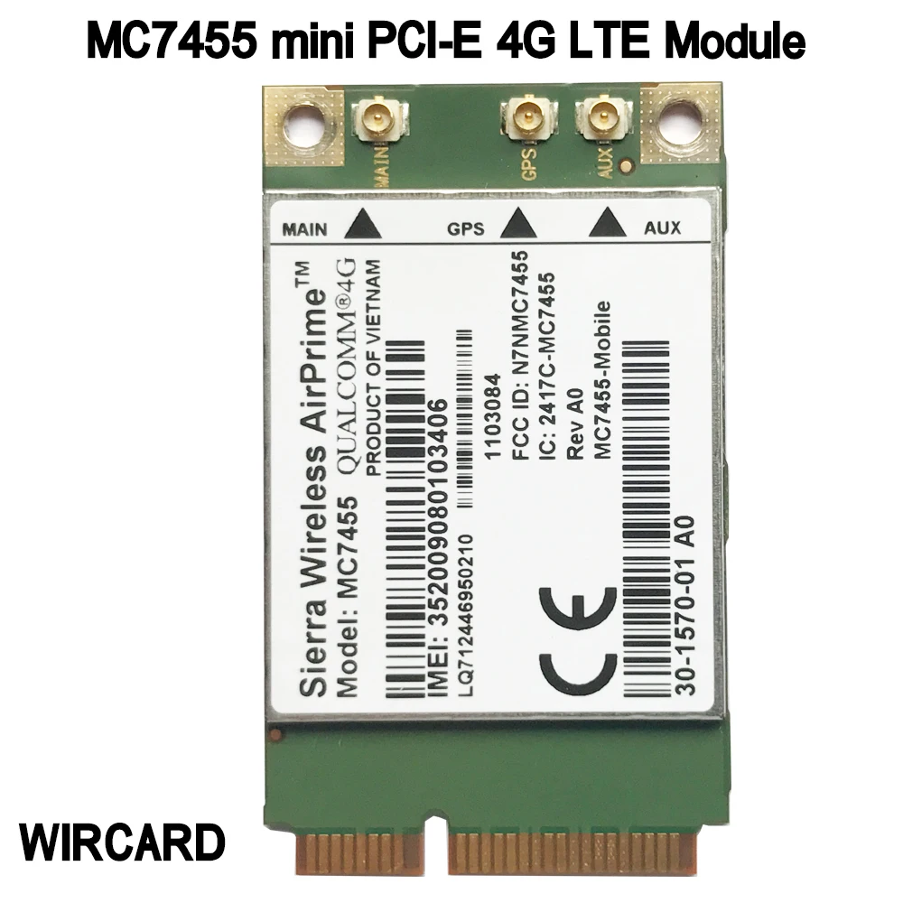 MC7455 LTE 4G карта mini PCI E FDD TDD модуль Cat6 для ноутбука|3G модемы| |