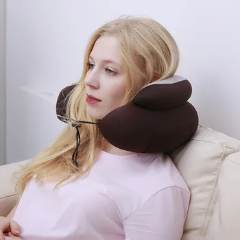 Double layer cervical vertebra fixation pillow, airplane travel U pillow pillow foam, warmth retaining buckle collar
Double layer cervical vertebra fixation pillow, airplane travel U pillow pillow foam, warmth retaining buckle collar