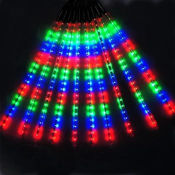 30cm 50cm 10 Tubes Holiday Meteor Shower LED Light String 80CM Outdoor Waterproof Christmas Tree Lights 7v 12v Holiday lighting
30cm 50cm 10 Tubes Holiday Meteor Shower LED Light String 80CM Outdoor Waterproof Christmas Tree Lights 7v 12v Holiday lighting