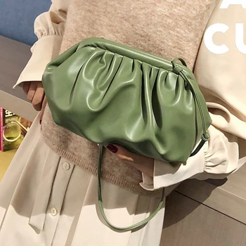 2020 Women Luxury Designer Solid Cloud Shape Bag Clutch Pleated Handbag Lady High Capacity Shoulder Messenger Crossbody Bags
2020 Women Luxury Designer Solid Cloud Shape Bag Clutch Pleated Handbag Lady High Capacity Shoulder Messenger Crossbody Bags