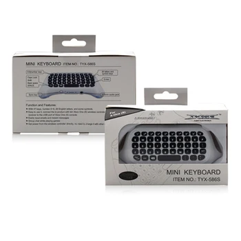 Mini Gaming Keyboard Wireless Chat Message KeyPad Suitable for Xbox One S Controller 47 Keys Wireless Practical Mini Keyboard
Mini Gaming Keyboard Wireless Chat Message KeyPad Suitable for Xbox One S Controller 47 Keys Wireless Practical Mini Keyboard