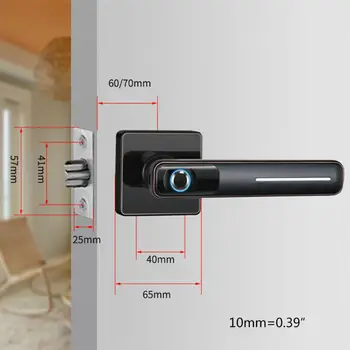 1Set Smart Electronic Door Lock Biometric Fingerprint Lock with Key for Home Kit
1Set Smart Electronic Door Lock Biometric Fingerprint Lock with Key for Home Kit