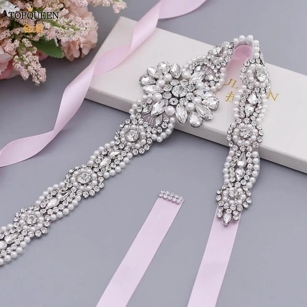 TOPQUEEN S05C Pearl Rhinestone Belt Sashes Formal Bridal Jewelry Crystal Belts with Scarf Stunning Sash Belt Trims Pearl Belt
TOPQUEEN S05C Pearl Rhinestone Belt Sashes Formal Bridal Jewelry Crystal Belts with Scarf Stunning Sash Belt Trims Pearl Belt