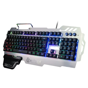 USB Wired Gaming Keyboard LED Ergonomic Design Lightweight PK900 104key RGB Mix Backlight Game Playing Elements
USB Wired Gaming Keyboard LED Ergonomic Design Lightweight PK900 104key RGB Mix Backlight Game Playing Elements