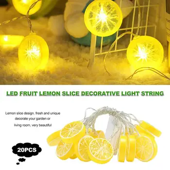 LED Light String Lemon Slice Decoration Light String Festival Party Decoration Color Light String
LED Light String Lemon Slice Decoration Light String Festival Party Decoration Color Light String