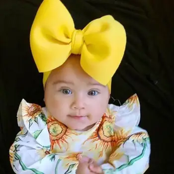 YUXIC Solid Color Big Bow Baby Headbands Candy Colors Newborn Turban Elastic Infant Girls Hair Bows Babe Party Hair Accessories
YUXIC Solid Color Big Bow Baby Headbands Candy Colors Newborn Turban Elastic Infant Girls Hair Bows Babe Party Hair Accessories