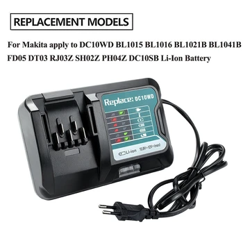 DC10WD Lithium Battery Charger for MAKITA 10.8V 12V BL1015 BL1016 BL1021B BL1041B FD05 DT03 RJ03Z SH02Z DC10SB EU Plug 
DC10WD Lithium Battery Charger for MAKITA 10.8V 12V BL1015 BL1016 BL1021B BL1041B FD05 DT03 RJ03Z SH02Z DC10SB EU Plug