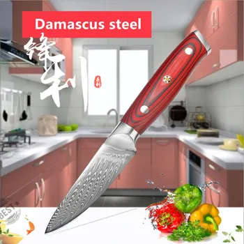 CL-193 new Damascus Kitchen Paring Knife VG10 Handmade Forged Damascus Filleting Knives Japanese chef knife Santoku tool
CL-193 new Damascus Kitchen Paring Knife VG10 Handmade Forged Damascus Filleting Knives Japanese chef knife Santoku tool