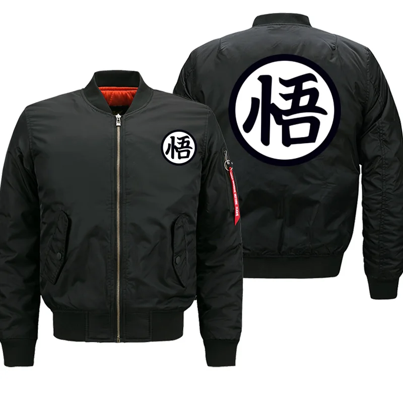 Dragon Ball Z Japanese Anime Printed Male Jackets Army Bomber Jacket Men Streetwear Thick Coat Hip Hop Motorcycle Fashion Coats
Dragon Ball Z Japanese Anime Printed Male Jackets Army Bomber Jacket Men Streetwear Thick Coat Hip Hop Motorcycle Fashion Coats