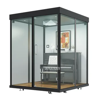 2.2*2.4m Mobile Conference Office Soundproof Telephone Booth Movable Live Video Room Musical Instruments Training Room
2.2*2.4m Mobile Conference Office Soundproof Telephone Booth Movable Live Video Room Musical Instruments Training Room