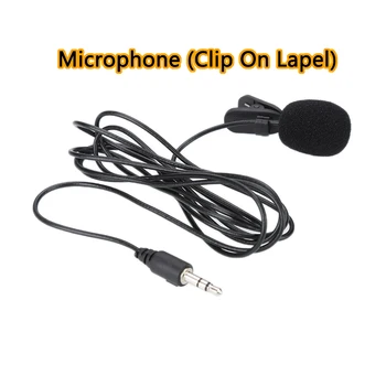High Quality Portable 3.5mm Jack Clip-on Lapel Mini Lavalier Microphone Mic For Smart Phone For Customer Service Listen Headset
High Quality Portable 3.5mm Jack Clip-on Lapel Mini Lavalier Microphone Mic For Smart Phone For Customer Service Listen Headset