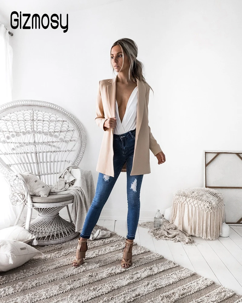 New Spring Autumn Suits Women Blazer Fashion Lapels Slim Jacket Female Suit European Style Office Lady Lapel Hot Blazer CA3478
New Spring Autumn Suits Women Blazer Fashion Lapels Slim Jacket Female Suit European Style Office Lady Lapel Hot Blazer CA3478