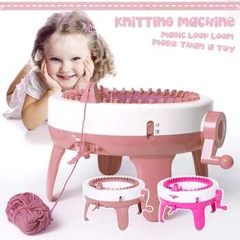 Plastic Needle Sewing Tools DIY Hand Knitting Machine Weaving Loom for Scarf Hat Kids Children Pretend Play Toys
Plastic Needle Sewing Tools DIY Hand Knitting Machine Weaving Loom for Scarf Hat Kids Children Pretend Play Toys