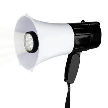 Hot Multifunction Megaphone Speaker with Flashlight 30W Strap Grip Hand Loudspeaker Recording Play Horn Tour Guide Speakers
Hot Multifunction Megaphone Speaker with Flashlight 30W Strap Grip Hand Loudspeaker Recording Play Horn Tour Guide Speakers