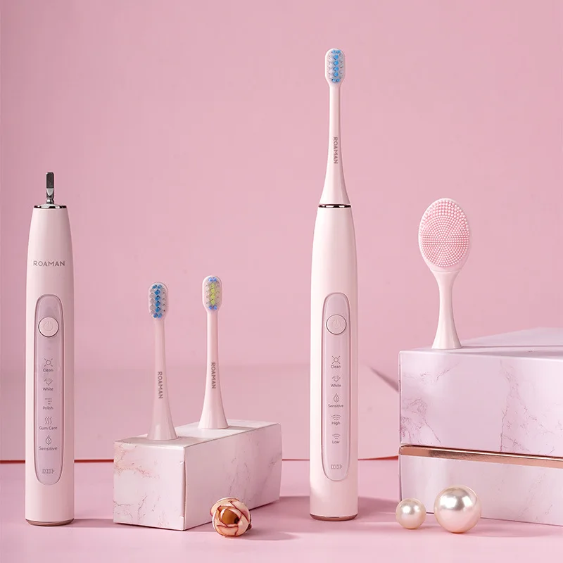 ROMAN Electric Toothbrush Cleansing Face Combination Household Waterproof Soft Tooth Soni Automatic Cleansing Instrument
ROMAN Electric Toothbrush Cleansing Face Combination Household Waterproof Soft Tooth Soni Automatic Cleansing Instrument