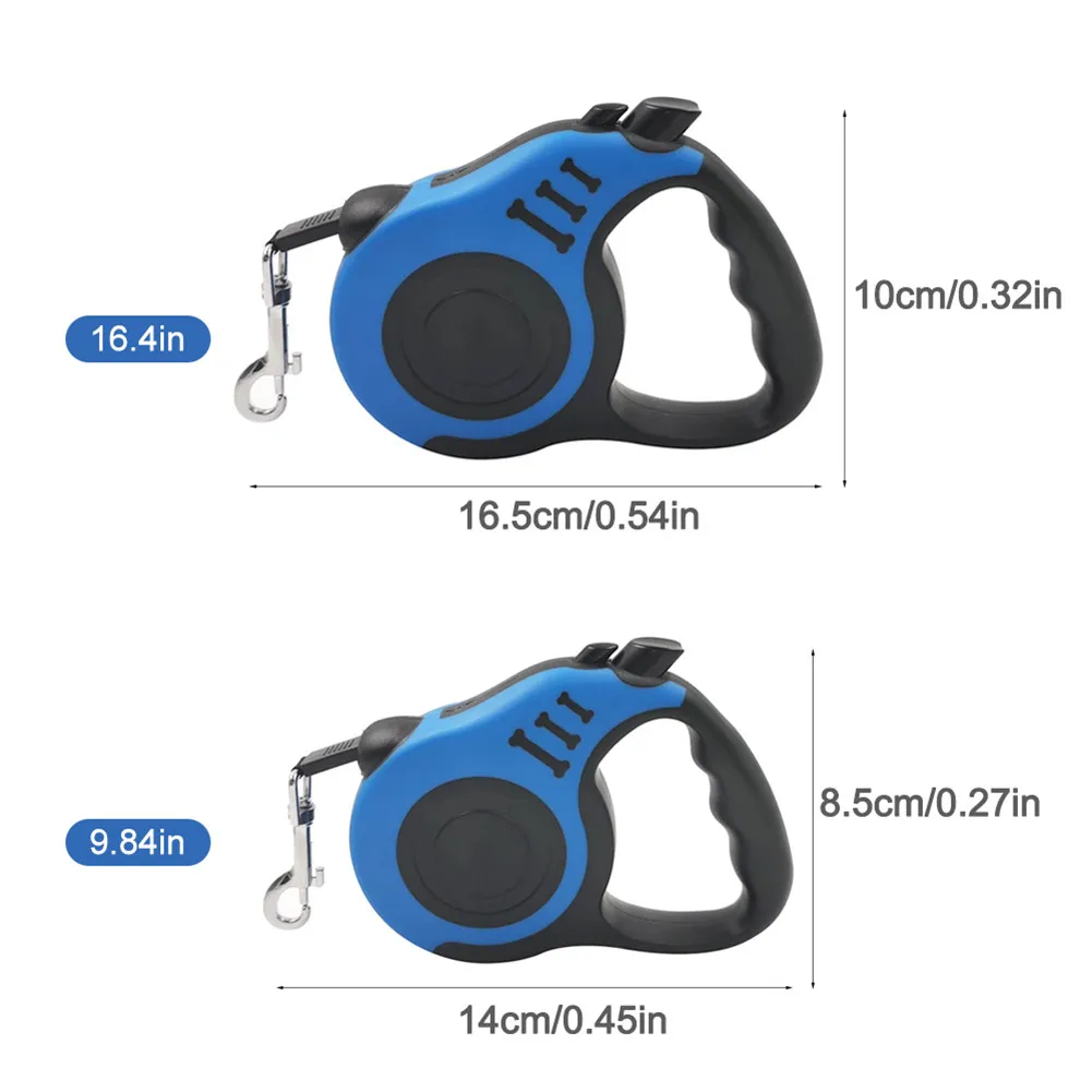 Retractable Dog Leash Dog Walking Leash Portable Design with One Button Brake Lock Hand Grip DC120
Retractable Dog Leash Dog Walking Leash Portable Design with One Button Brake Lock Hand Grip DC120