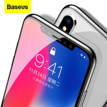 Baseus 0.3mm Screen Protector Tempered Glass For iPhone 11 Pro Xs Max X Xr SE 2020 Cover Protective Glass For iPhone 11Pro Max 
Baseus 0.3mm Screen Protector Tempered Glass For iPhone 11 Pro Xs Max X Xr SE 2020 Cover Protective Glass For iPhone 11Pro Max
