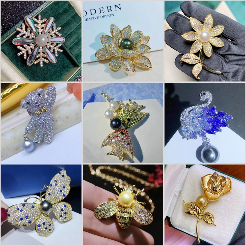 Large Brooches for Women Luxury Crystal Zircon Brooches Pins Swan Snowflake Bee Flower Pin Wedding Jewelry Broche femme bijoux
Large Brooches for Women Luxury Crystal Zircon Brooches Pins Swan Snowflake Bee Flower Pin Wedding Jewelry Broche femme bijoux