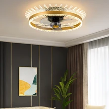 Modern Led Ceiling Fan Lamp Smart Without Blades Bedroom Remote Control Smart Dining Room Ceiling Fans with Light 220v 110v
Modern Led Ceiling Fan Lamp Smart Without Blades Bedroom Remote Control Smart Dining Room Ceiling Fans with Light 220v 110v