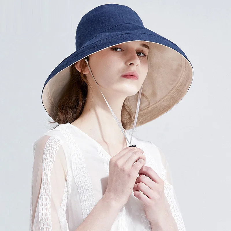 Tartan Legend Hat Female Sun Protection Sun Hat Fisherman's Hat Beach Hat Foldable Double Side Color Matching Sun Hat
Tartan Legend Hat Female Sun Protection Sun Hat Fisherman's Hat Beach Hat Foldable Double Side Color Matching Sun Hat