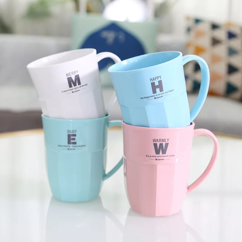 Plastic Cup Portable Creative Personality Mouthwash Trend European and American Couple Mark Children's Tooth
Plastic Cup Portable Creative Personality Mouthwash Trend European and American Couple Mark Children's Tooth