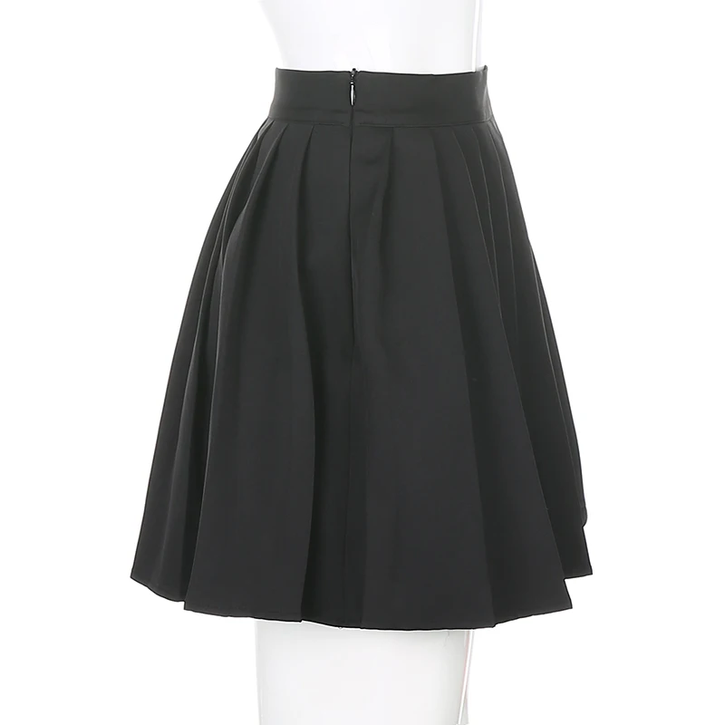 UKKD Tennisrock Weiß Faltenrock Kurz Frau Elastische Taille Mini Röcke Mircro Sommer Stickerei Mini Tennisrock Denim UKKD Tennisrock Weiß Faltenrock Kurz Frau Elastische Taille Mini Röcke Mircro Sommer Stickerei Mini Tennisrock Denim