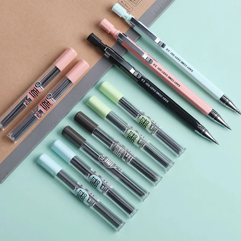 2mm mechanical pencil refill automatic pencil without sharpening 2B refill student writing Replaceable refills push pencil
2mm mechanical pencil refill automatic pencil without sharpening 2B refill student writing Replaceable refills push pencil