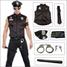 Горячая сексуальная полицейская с дубинкой