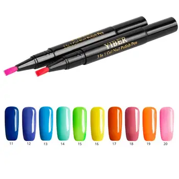 5ml Soak-off UV LED Gel Polish Pen Nail Polish Nails Art Multiple Colour Painting Gel Varnishes Base Manicure 10 Colors TSLM1
5ml Soak-off UV LED Gel Polish Pen Nail Polish Nails Art Multiple Colour Painting Gel Varnishes Base Manicure 10 Colors TSLM1