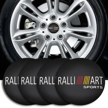 

56mm RAIIL ART Car Wheel Center Hub Cap Cover Sticker Rim Emblem Badge Fit For Mitsubishi Lancer Asx Outlander Pajero l200 Galan