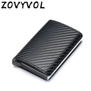 ZOVYVOL Anti Thief Men Credit Card Holder Blocking Rfid Minimalist Wallet Bag Leather Business id Cardholder Metal Purse cartei
ZOVYVOL Anti Thief Men Credit Card Holder Blocking Rfid Minimalist Wallet Bag Leather Business id Cardholder Metal Purse cartei