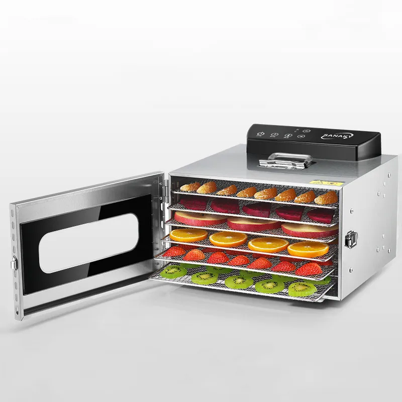 Food Dehydration Dryer Dehydrator Dried Fruit Machine Fruit Dryer 6-layer Large Capacity Touch Timing Automatic Power-off 
Food Dehydration Dryer Dehydrator Dried Fruit Machine Fruit Dryer 6-layer Large Capacity Touch Timing Automatic Power-off