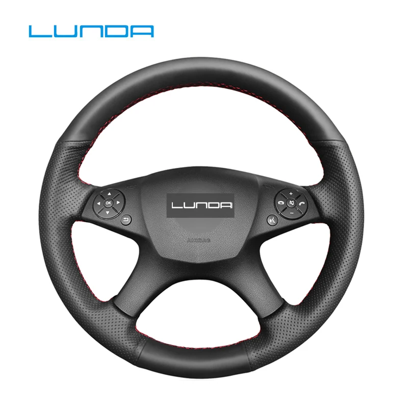 DIY Custom Hand-Stitched Artificial Leather Car Steering Wheel Cover for Mercedes Benz W204 C-Class 2007-2010 C280 C230 C180 C2
DIY Custom Hand-Stitched Artificial Leather Car Steering Wheel Cover for Mercedes Benz W204 C-Class 2007-2010 C280 C230 C180 C2