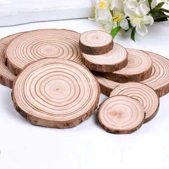 1Pcs Big Natural Round Wood Slices Circles Tree Bark Log Discs DIY Crafts Wedding Party Pine Circles Shape Painting Decoration
1Pcs Big Natural Round Wood Slices Circles Tree Bark Log Discs DIY Crafts Wedding Party Pine Circles Shape Painting Decoration