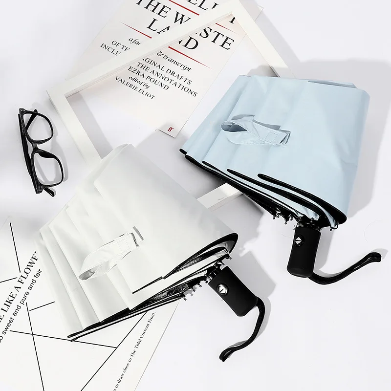 Creative Fully Automatic Folding Umbrella Vinyl UV-Protection Parasol Eight Bone Advertising Umbrella Wholesale Umbrella Customi
Creative Fully Automatic Folding Umbrella Vinyl UV-Protection Parasol Eight Bone Advertising Umbrella Wholesale Umbrella Customi