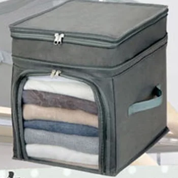 1 Piece Storage Bag Box Bamboo Coal Visual Organizer Household Zipper Folding Clothing Storage Boxes Bins
1 Piece Storage Bag Box Bamboo Coal Visual Organizer Household Zipper Folding Clothing Storage Boxes Bins
