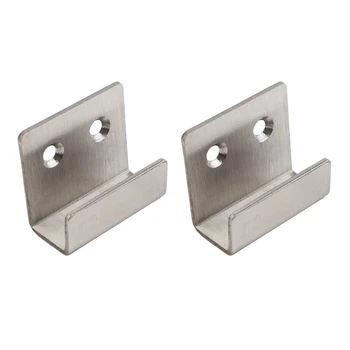 Tiazza 2Pcs Brushed Stainless Steel Picture Frame Fixing Brackets Hooks Ceramic Tile Display Hanging Code U-Shaped Hangers
Tiazza 2Pcs Brushed Stainless Steel Picture Frame Fixing Brackets Hooks Ceramic Tile Display Hanging Code U-Shaped Hangers