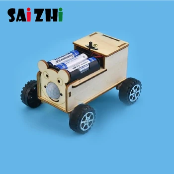 Saizhi Diy Human Body Induction Car Automatic Induction Child Model Toy Car Scientific Experiment DIY Toy For Children Toy
Saizhi Diy Human Body Induction Car Automatic Induction Child Model Toy Car Scientific Experiment DIY Toy For Children Toy