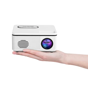 1080P Supported Mini HD Projector Portable Projector Home Media Video player LED Light USB AV Port For Office Home Theater
1080P Supported Mini HD Projector Portable Projector Home Media Video player LED Light USB AV Port For Office Home Theater