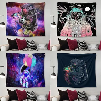 Astronaut Pattern Tapestry Bohemian Space Wall Hanging Galaxy Spaceman Bedspread Tapestry Home Bedroom Decor Carpet
Astronaut Pattern Tapestry Bohemian Space Wall Hanging Galaxy Spaceman Bedspread Tapestry Home Bedroom Decor Carpet