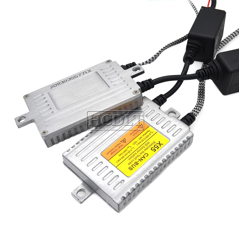 HCDLT AC 55W Xenon Canbus HID Ballast DLT X55 Digital Block Ignition Silm Ballast For Car Xenon Bulb Kit H1 H3 H7 H11 9005 9006 (5)