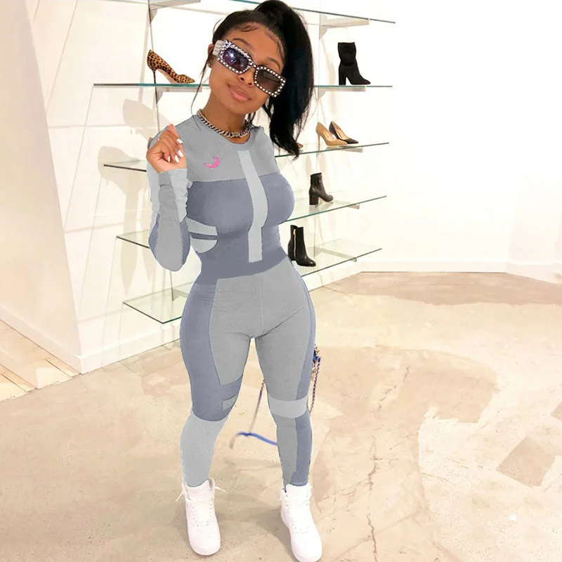 Fall New Women Casual Jumpsuit Full Sleeves Stretchy Streetwear Rompers Slim Fitness Bodysuit
Fall New Women Casual Jumpsuit Full Sleeves Stretchy Streetwear Rompers Slim Fitness Bodysuit