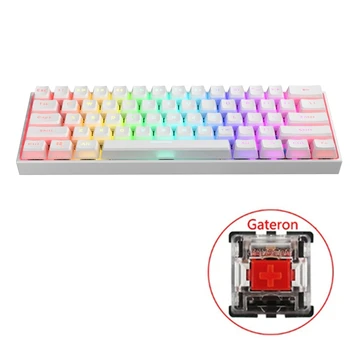 61 Keys Type-C RGB LED Backlit Wired Mini Mechanical Keyboard Gateron Switchs WXTB
61 Keys Type-C RGB LED Backlit Wired Mini Mechanical Keyboard Gateron Switchs WXTB