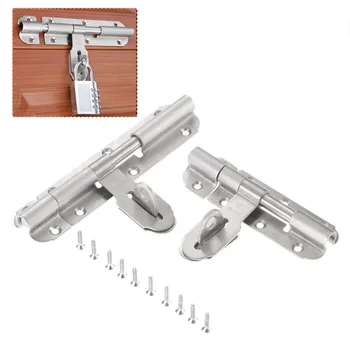 4/6 inch Stainless Steel Door Slide Lock Catch Heavy-Duty Thickened Security Sliding Lock Latch Slide Barrel Door Bolts Clasp
4/6 inch Stainless Steel Door Slide Lock Catch Heavy-Duty Thickened Security Sliding Lock Latch Slide Barrel Door Bolts Clasp