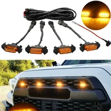 4pcs Car Front Grille LED Light Raptor Style Grill Cover Kit For Toyota RAV4 2019-2021 Amber Grille Lights Kit Led Lamp
4pcs Car Front Grille LED Light Raptor Style Grill Cover Kit For Toyota RAV4 2019-2021 Amber Grille Lights Kit Led Lamp