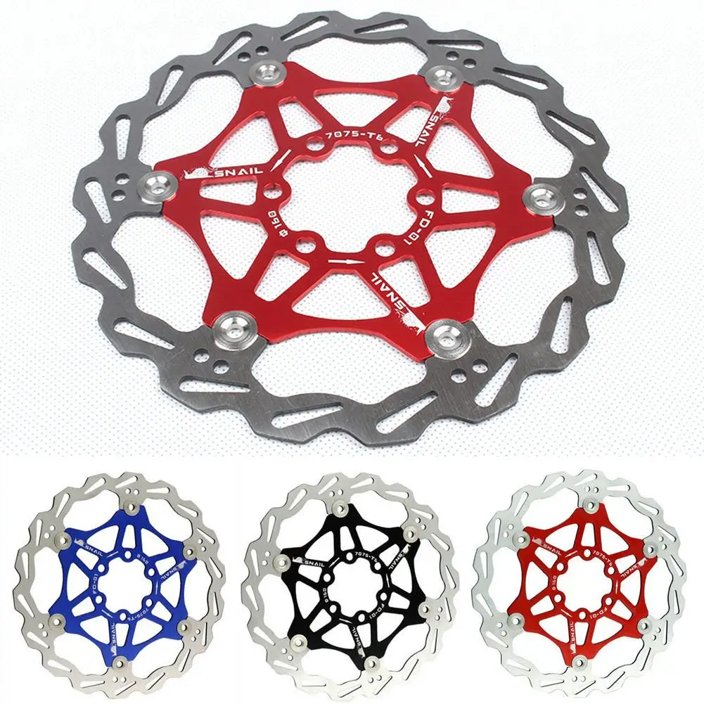 SNAIL Mountain Bike Brake Rotor Floating Discs Bicycle Rotor Disc Brake 180MM 160MM MTB Disc Brake Pad For Bicycle Ultralight
SNAIL Mountain Bike Brake Rotor Floating Discs Bicycle Rotor Disc Brake 180MM 160MM MTB Disc Brake Pad For Bicycle Ultralight