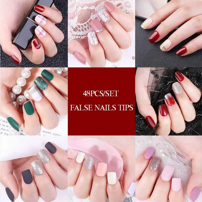 Lghzlink Nail Art Manicure 24pcs Matte Tips For False Nails Fake Nails Forms For Extension Manicure Art For False Nails
Lghzlink Nail Art Manicure 24pcs Matte Tips For False Nails Fake Nails Forms For Extension Manicure Art For False Nails